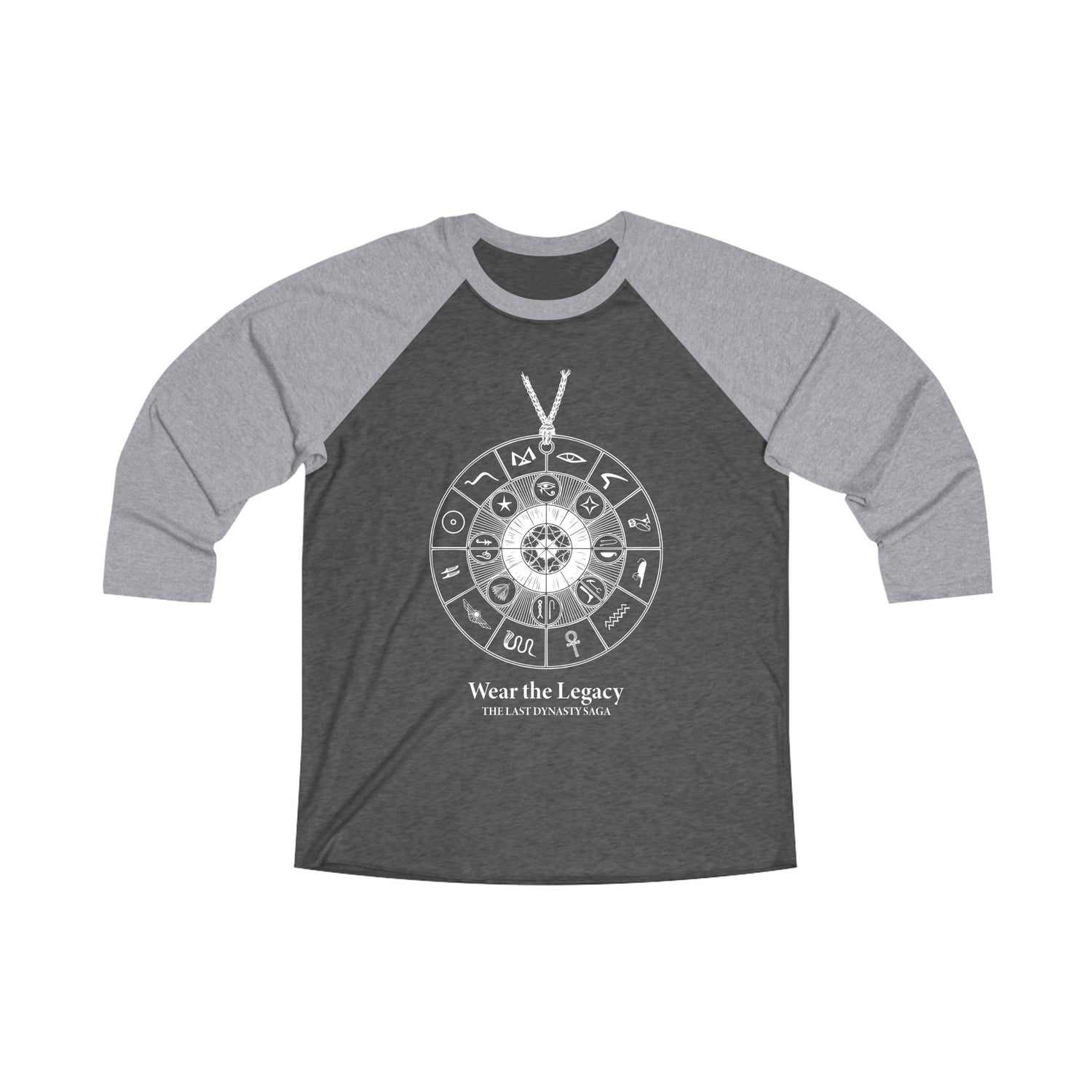 The Saga Compass — Egyptian Eye &amp; Zodiac Shield Design ("Wear the Legacy")