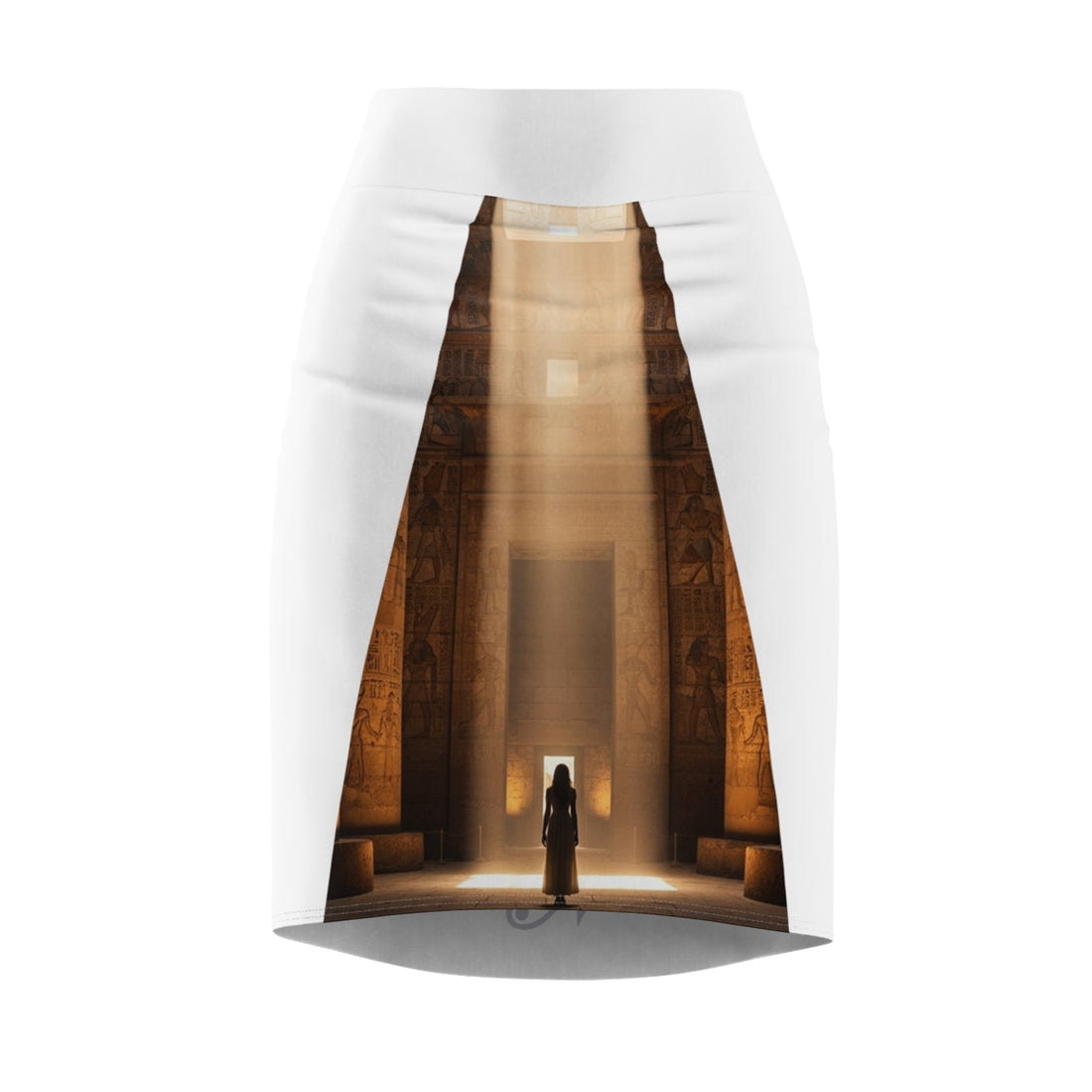 Egyptian Temple Pencil Skirt – Mystic Eye Art AOP