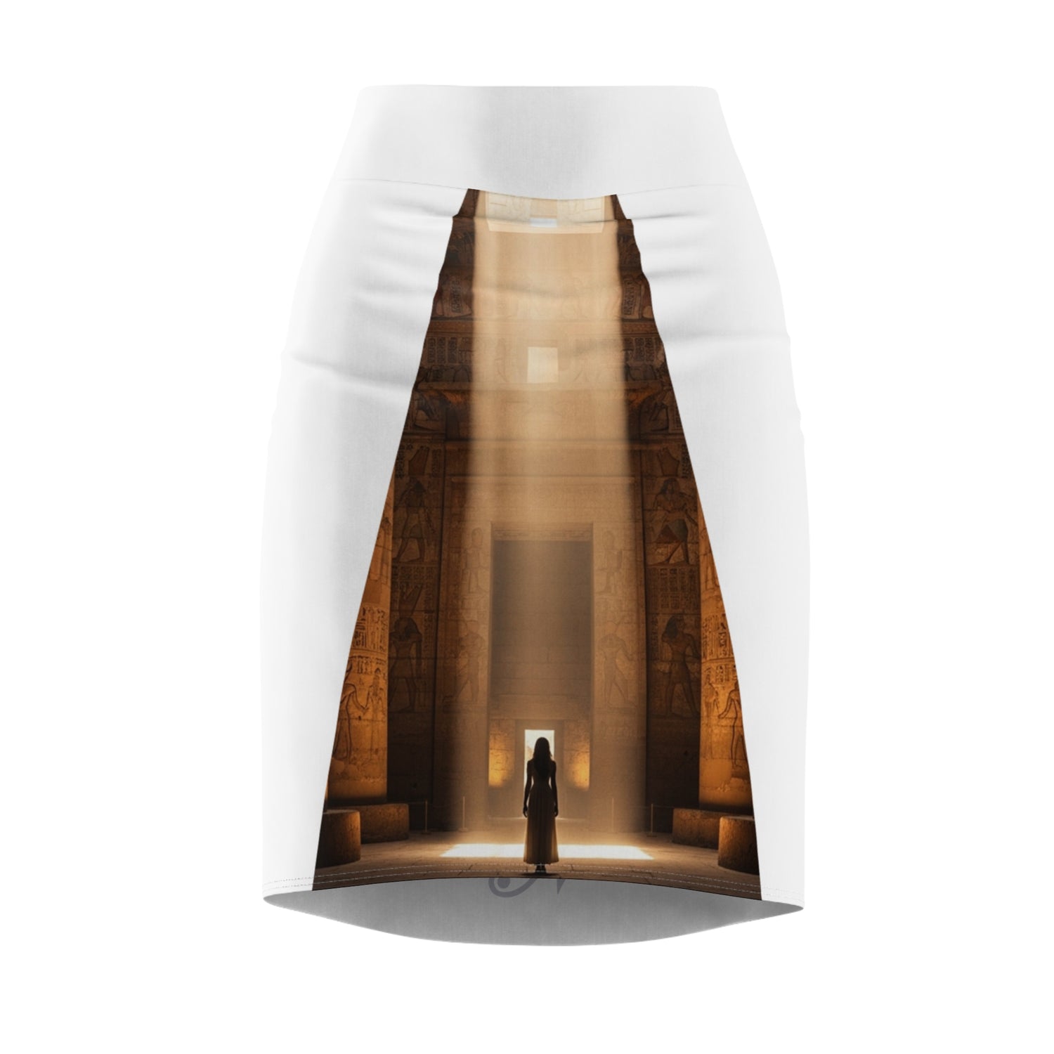 Egyptian Temple Pencil Skirt – Mystic Eye Art AOP