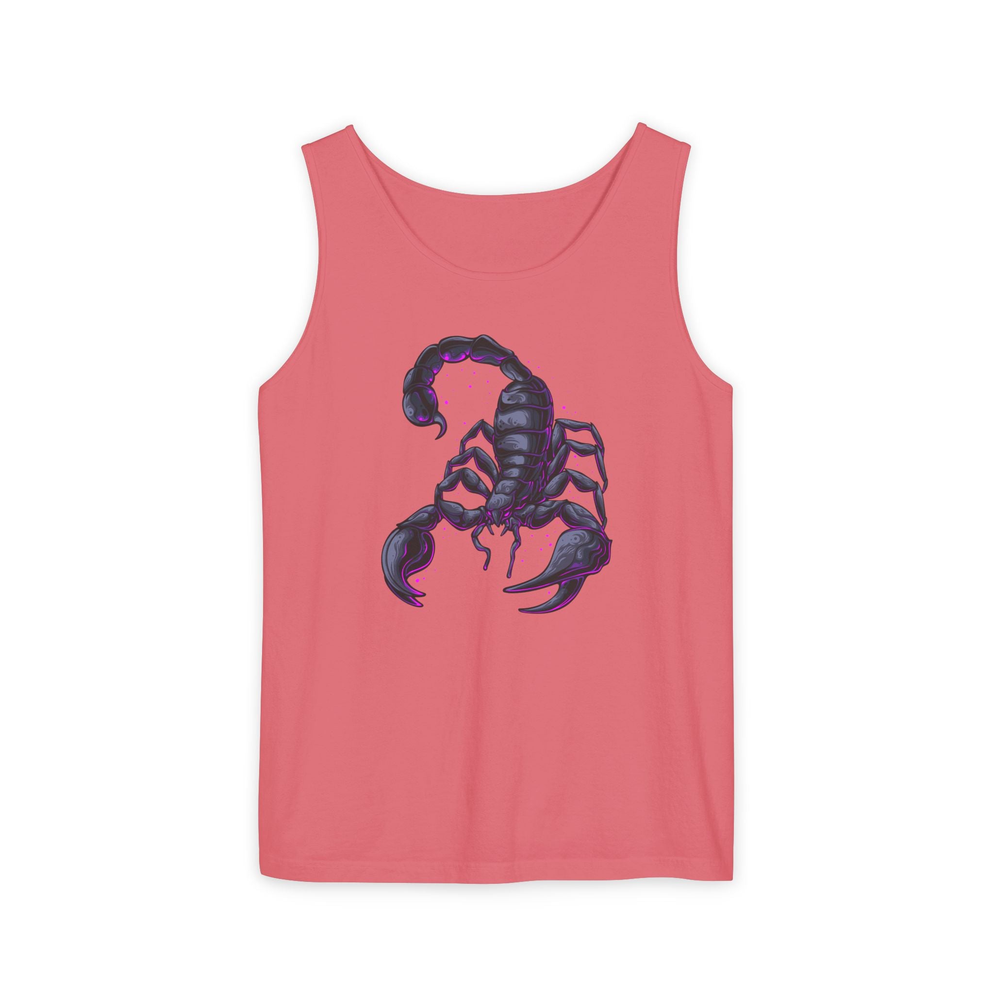 Scorpion Graphic Tank Top — Dark Cosmic Scorpion Art