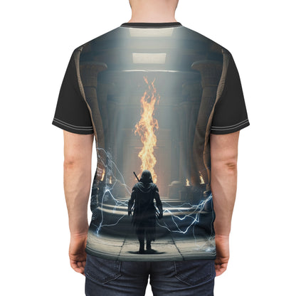 The Saga Compass Unisex Cut &amp; Sew Tee