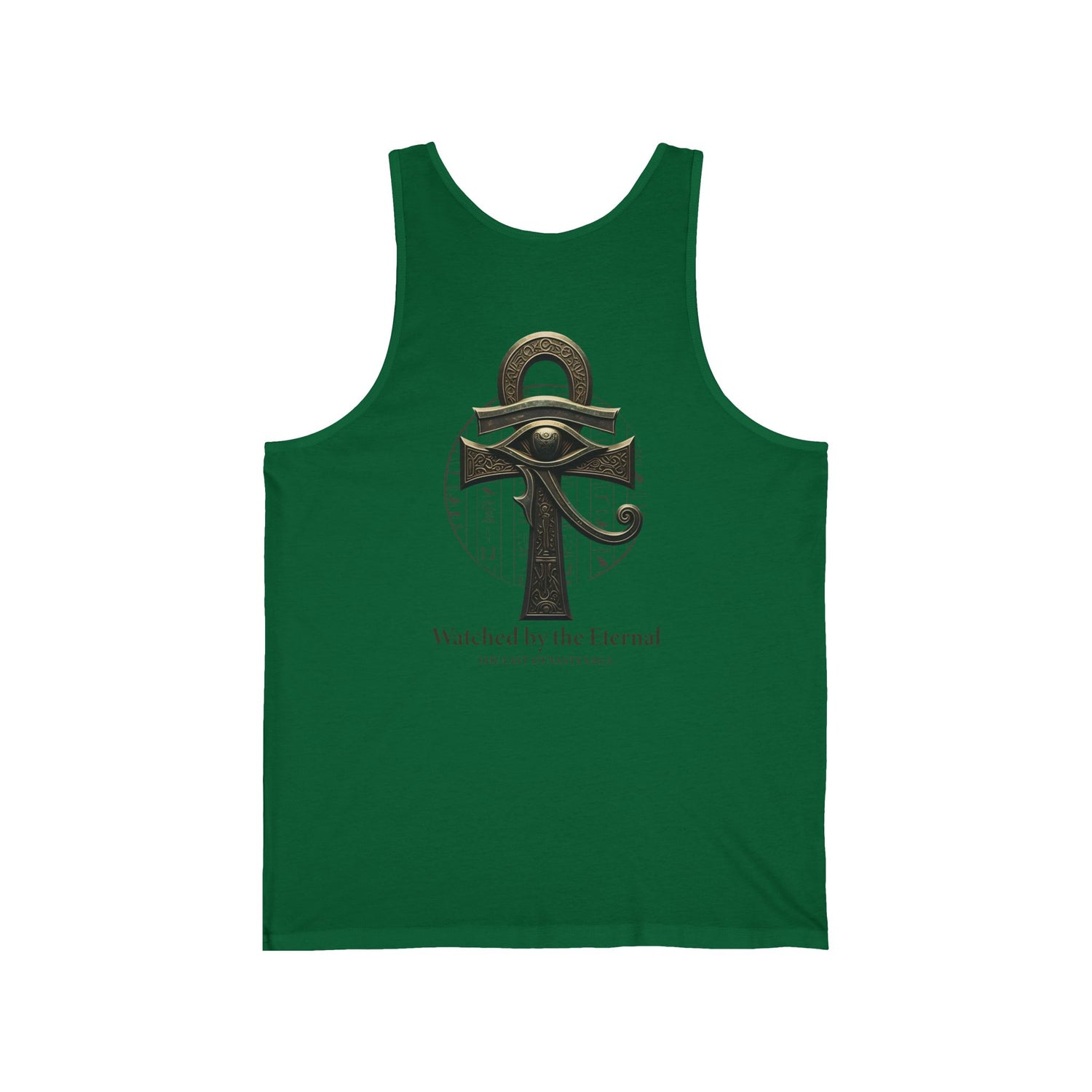 Egyptian Scarab &amp; Eye Tank Top — "This Is Your Awakening" Spiritual Graphic Tank