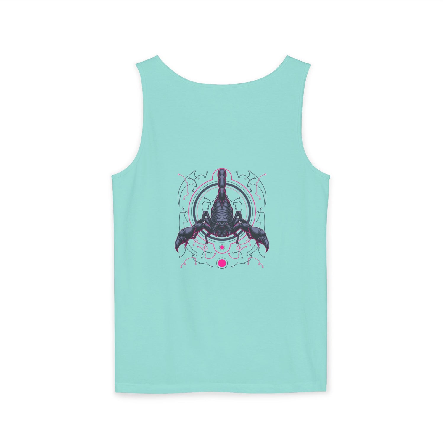 Scorpion Graphic Tank Top — Dark Cosmic Scorpion Art