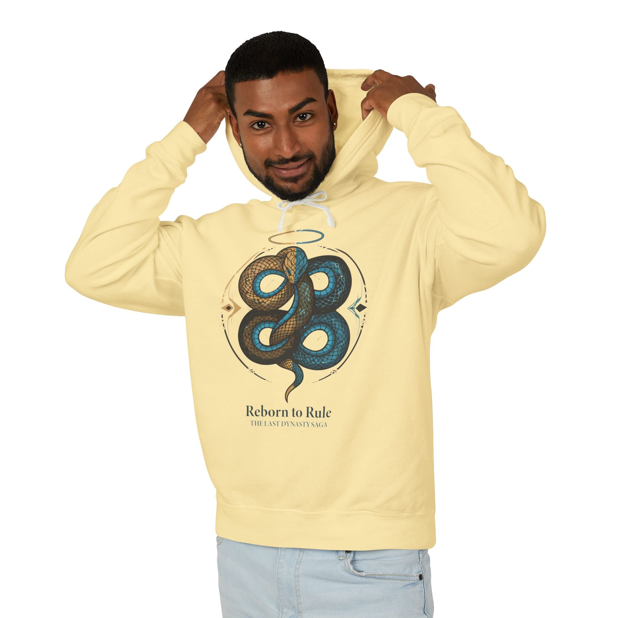 Reborn to Rule Snake &amp; Eye Graphic Hoodie — "You Were Never Ordinary"