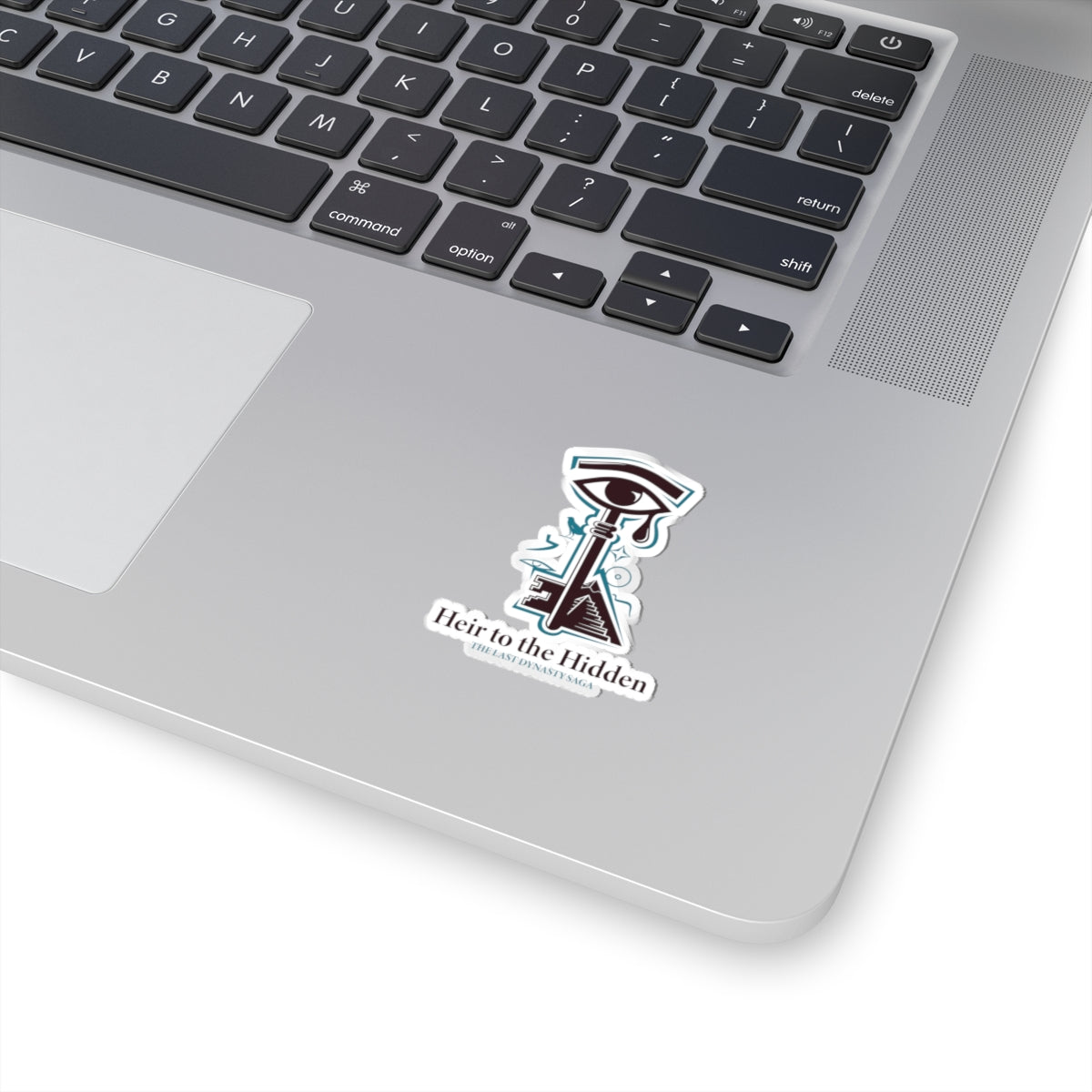 The Last Dynasty Saga Sticker — Minimalist Retro Game Logo Kiss-Cut Sticker
