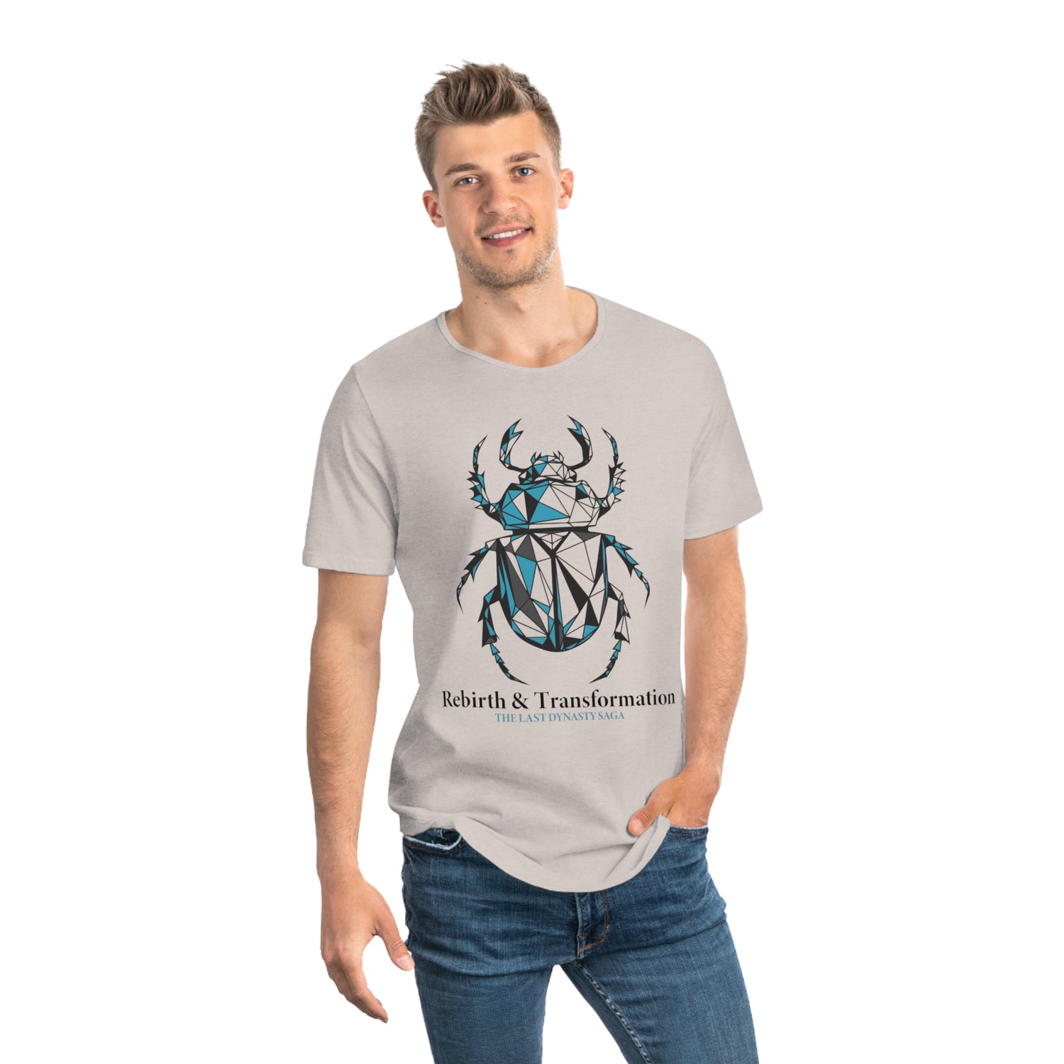 Egyptian Scarab &amp; Anubis Tee — Rebirth, Transformation &amp; Legacy Graphic T-Shirt