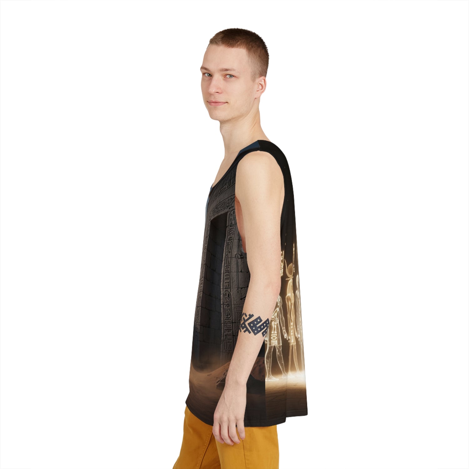 Egyptian Gods Glow All-Over Print Tank Top