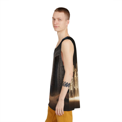 Egyptian Gods Glow All-Over Print Tank Top