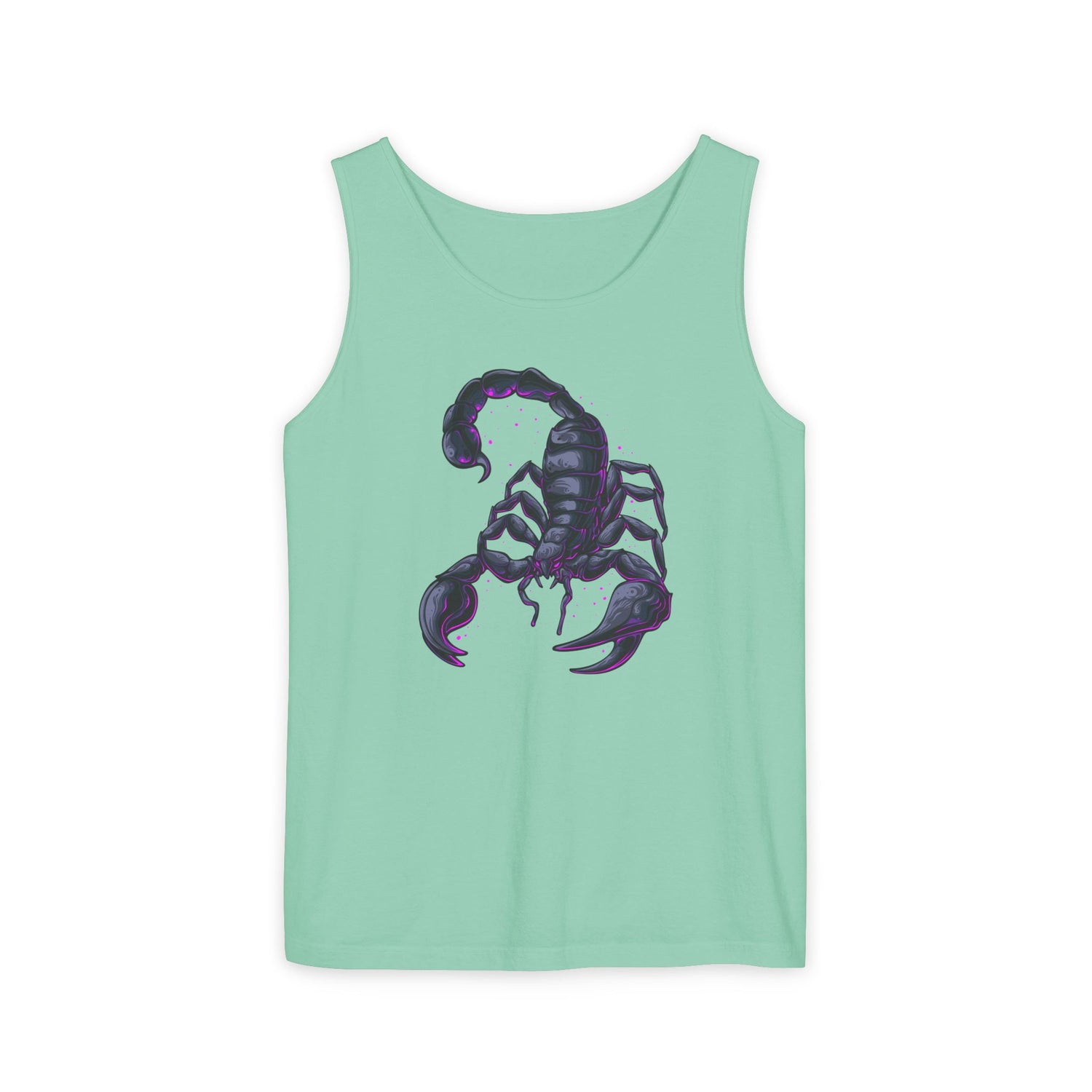 Scorpion Graphic Tank Top — Dark Cosmic Scorpion Art