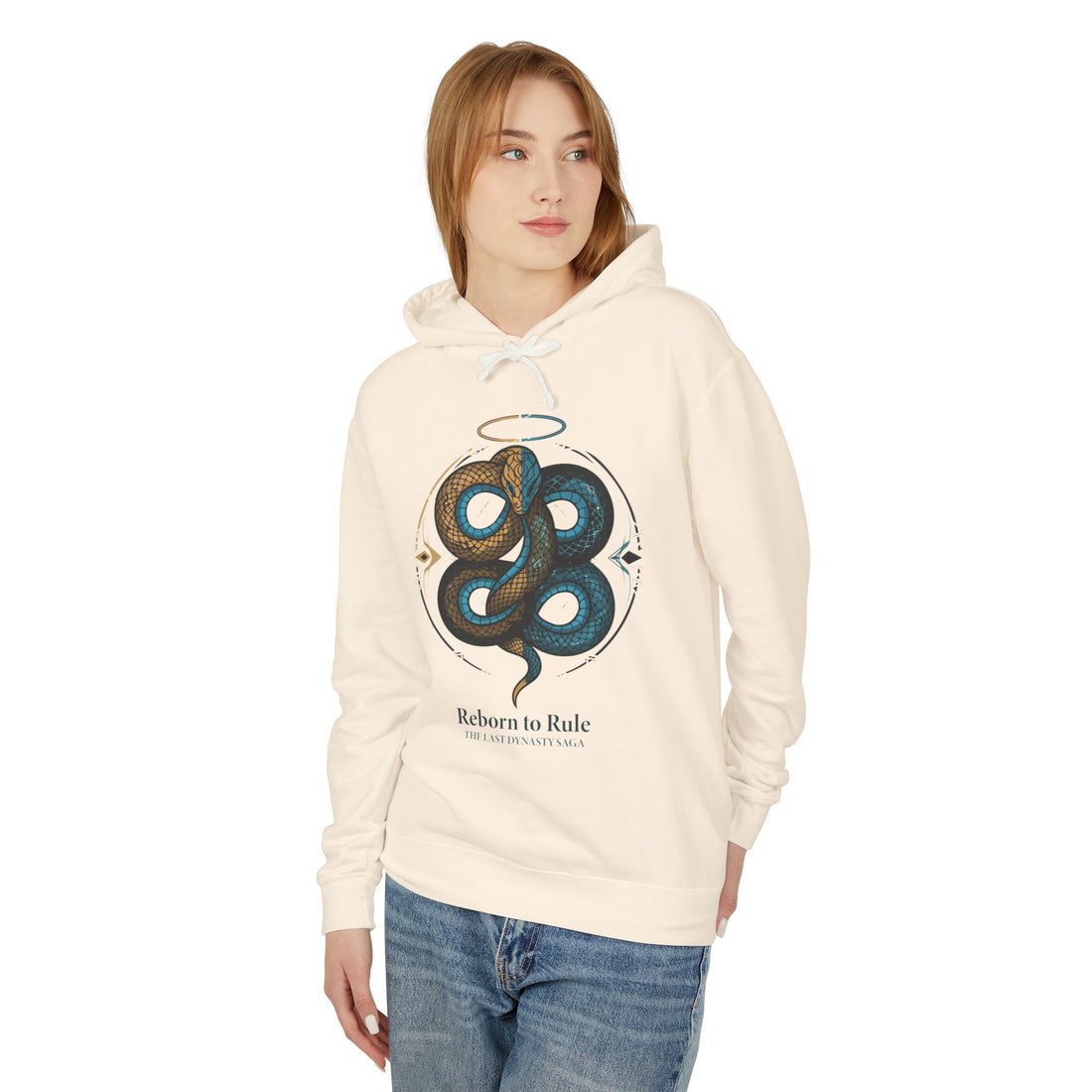 Reborn to Rule Snake &amp; Eye Graphic Hoodie — "You Were Never Ordinary"