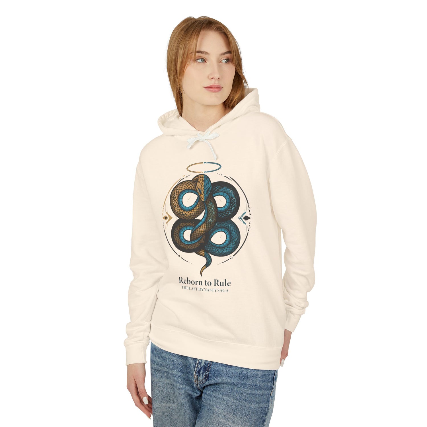 Reborn to Rule Snake &amp; Eye Graphic Hoodie — "You Were Never Ordinary"