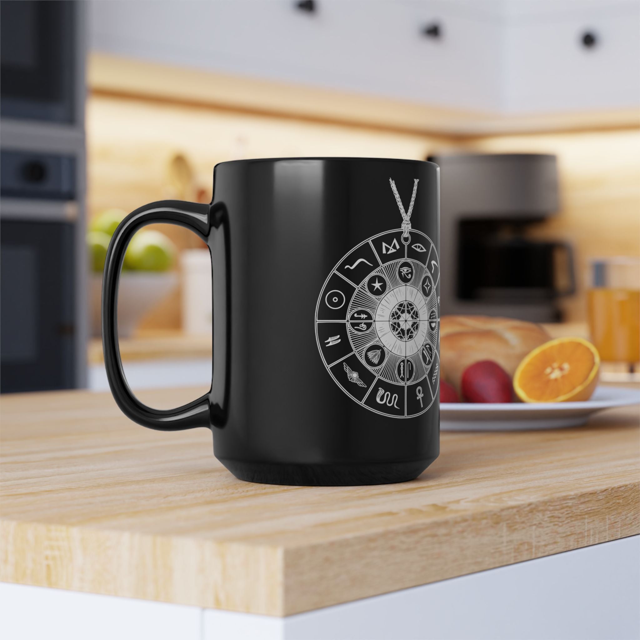 Black Ceramic Mug — &