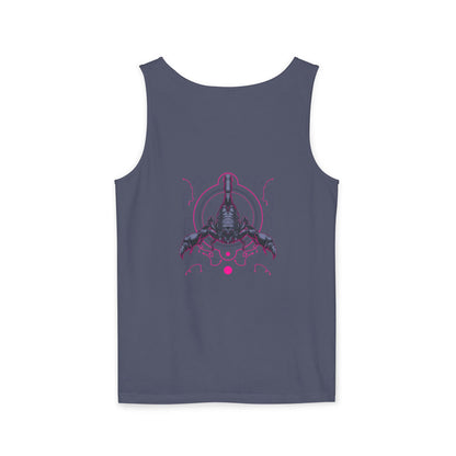 Scorpion Graphic Tank Top — Dark Cosmic Scorpion Art