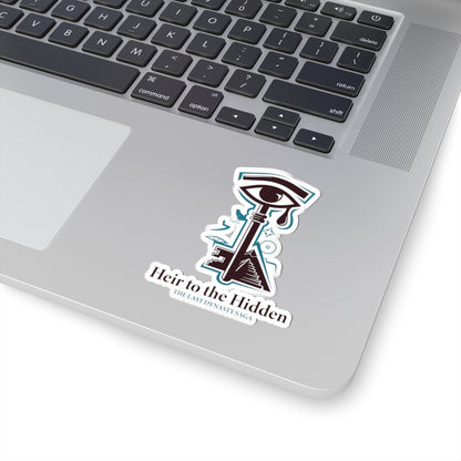 The Last Dynasty Saga Sticker — Minimalist Retro Game Logo Kiss-Cut Sticker