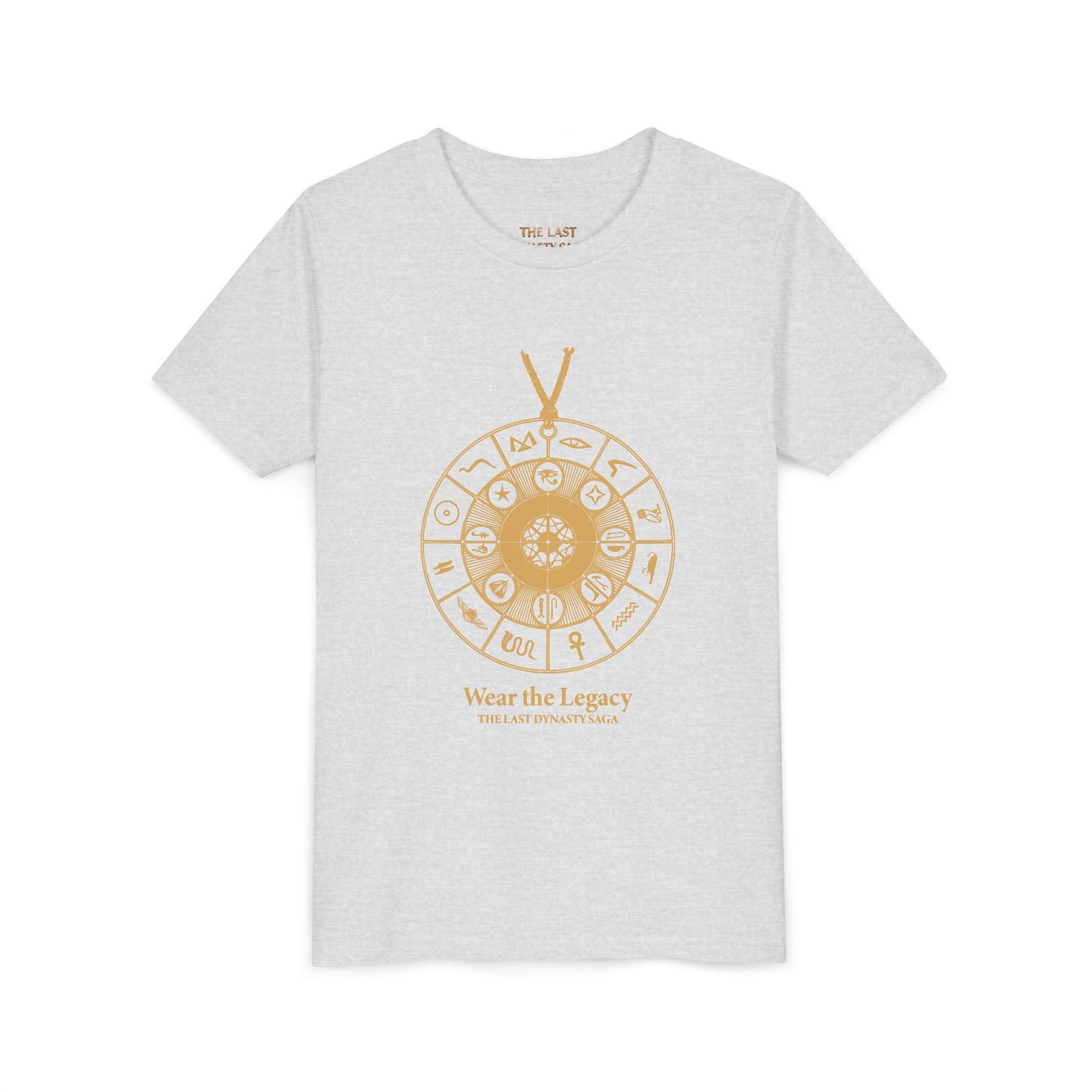 Youth Graphic Tee — THE SAGA Compass &amp; Abstract Hero&