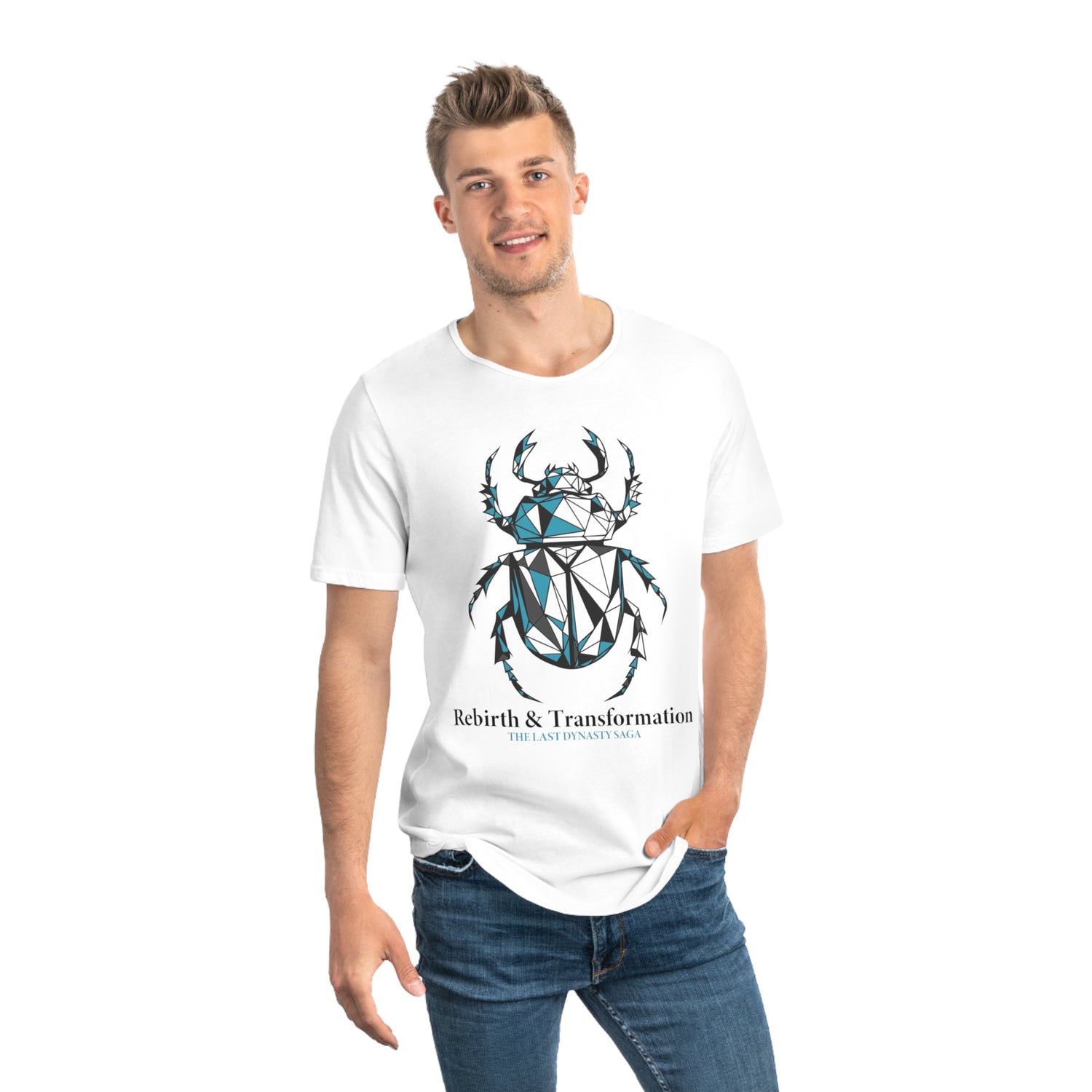 Egyptian Scarab &amp; Anubis Tee — Rebirth, Transformation &amp; Legacy Graphic T-Shirt