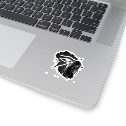 The Last Dynasty Saga Sticker — Minimalist Retro Game Logo Kiss-Cut Sticker