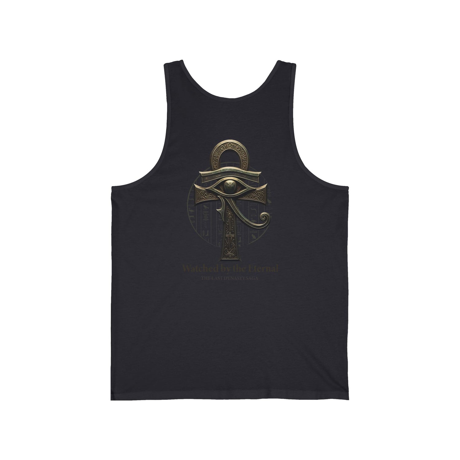 Egyptian Scarab &amp; Eye Tank Top — "This Is Your Awakening" Spiritual Graphic Tank