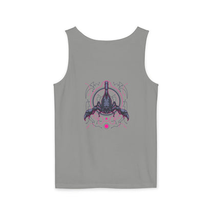Scorpion Graphic Tank Top — Dark Cosmic Scorpion Art