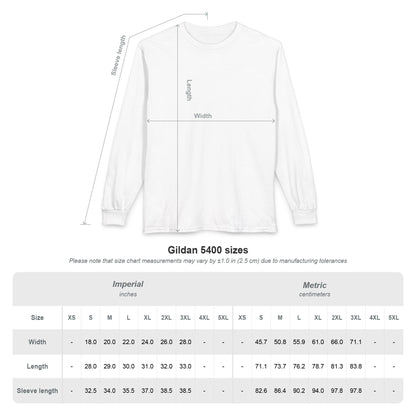 Strength Is Your Nature Long Sleeve Tee — Geometric Serpent Sword and Scarab Design