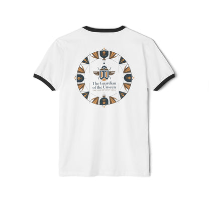 Ringer T-Shirt — "The Throne Awaits" Fantasy Sword Crest Tee