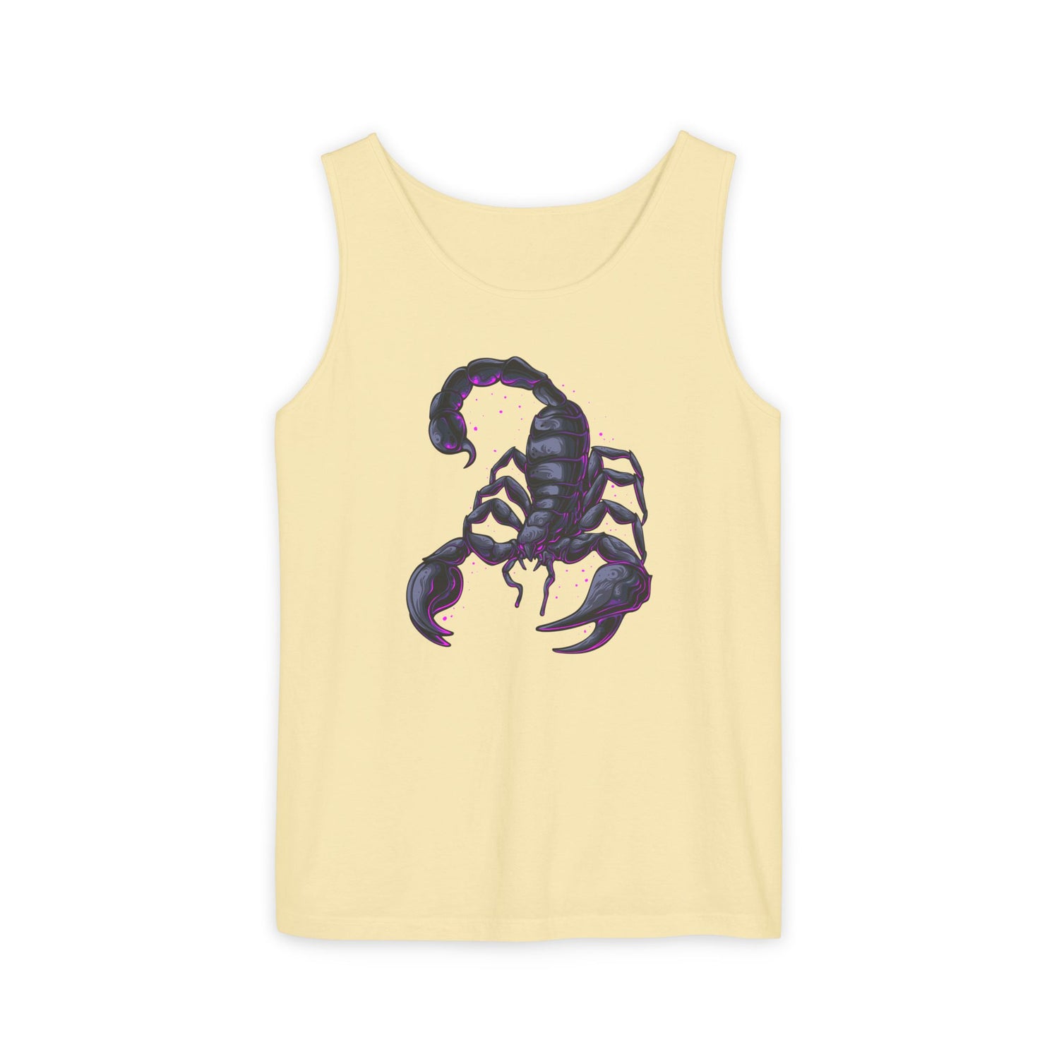 Scorpion Graphic Tank Top — Dark Cosmic Scorpion Art