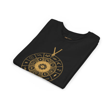 Youth Graphic Tee — THE SAGA Compass &amp; Abstract Hero&