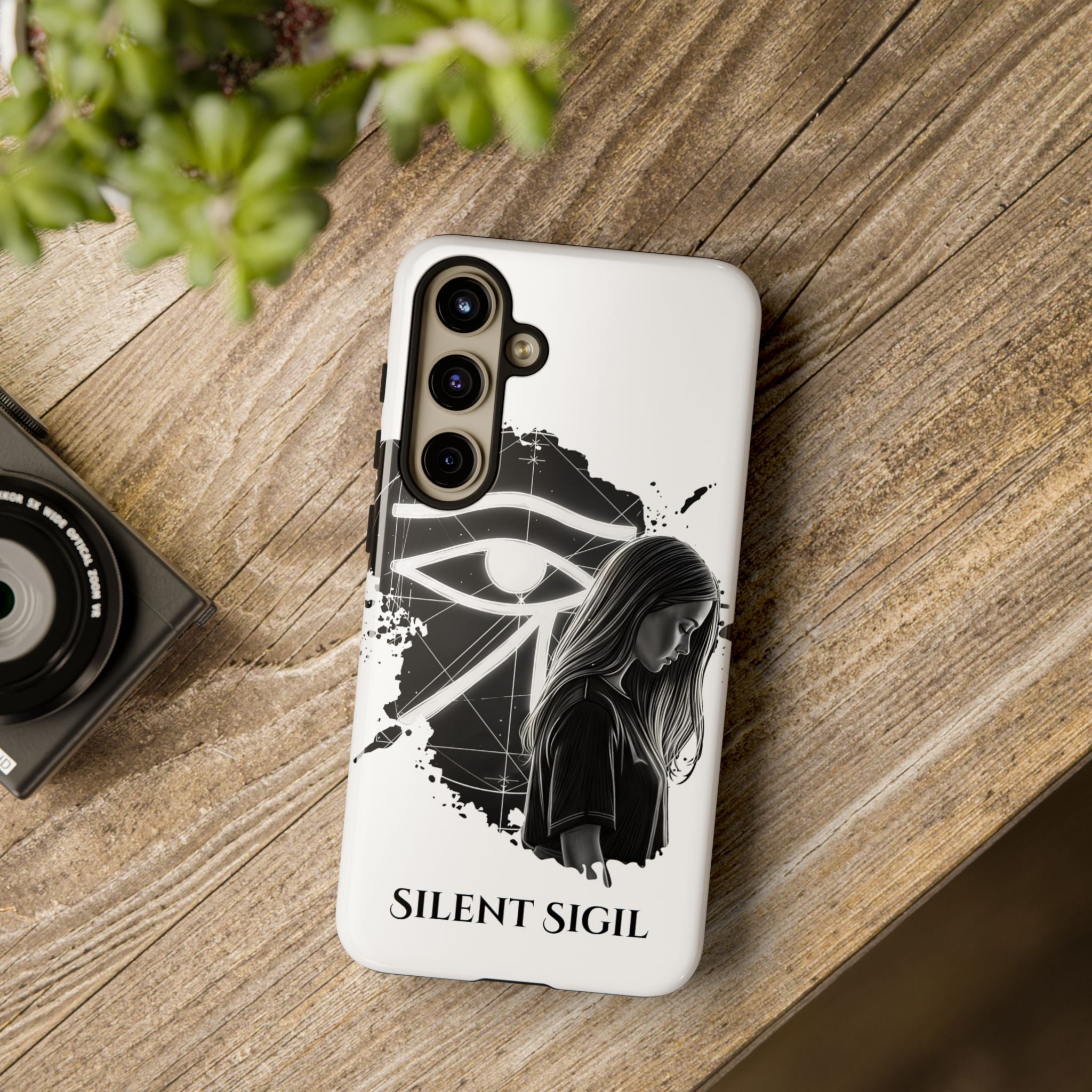 Phone Case — "Silent Sigil" Eye of Horus &amp; SAGA&
