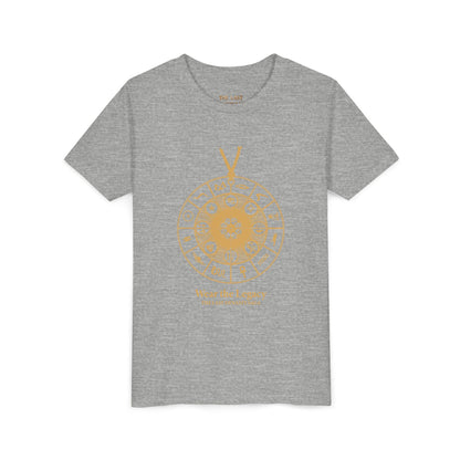 Youth Graphic Tee — THE SAGA Compass &amp; Abstract Hero&