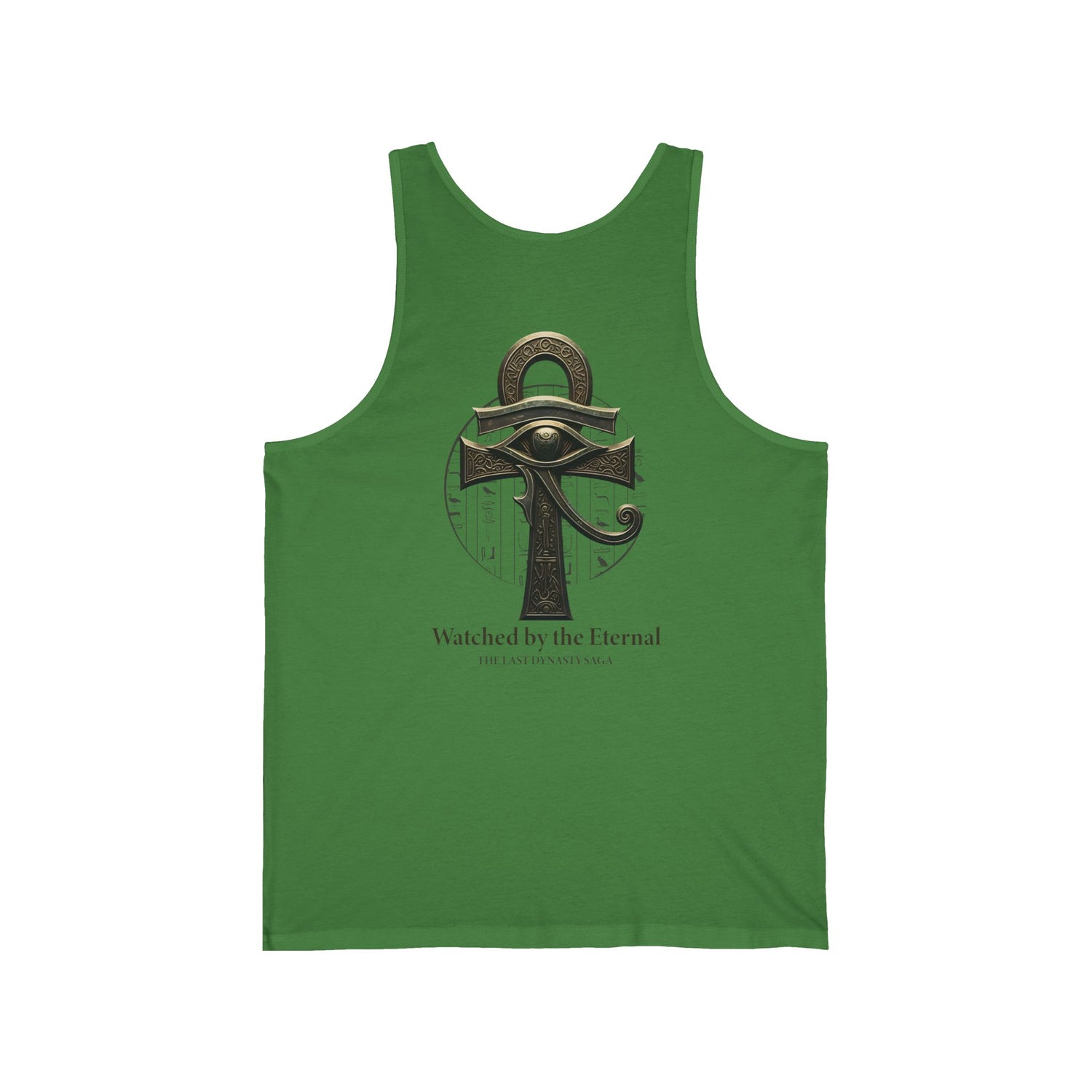 Egyptian Scarab &amp; Eye Tank Top — "This Is Your Awakening" Spiritual Graphic Tank