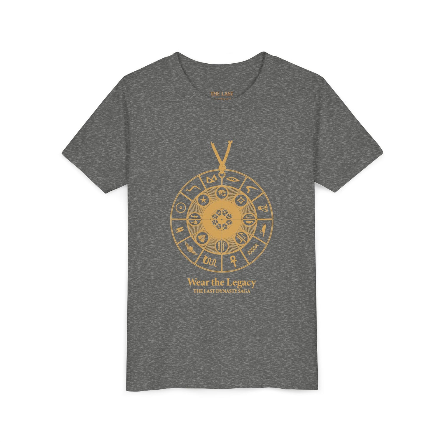 Youth Graphic Tee — THE SAGA Compass &amp; Abstract Hero&