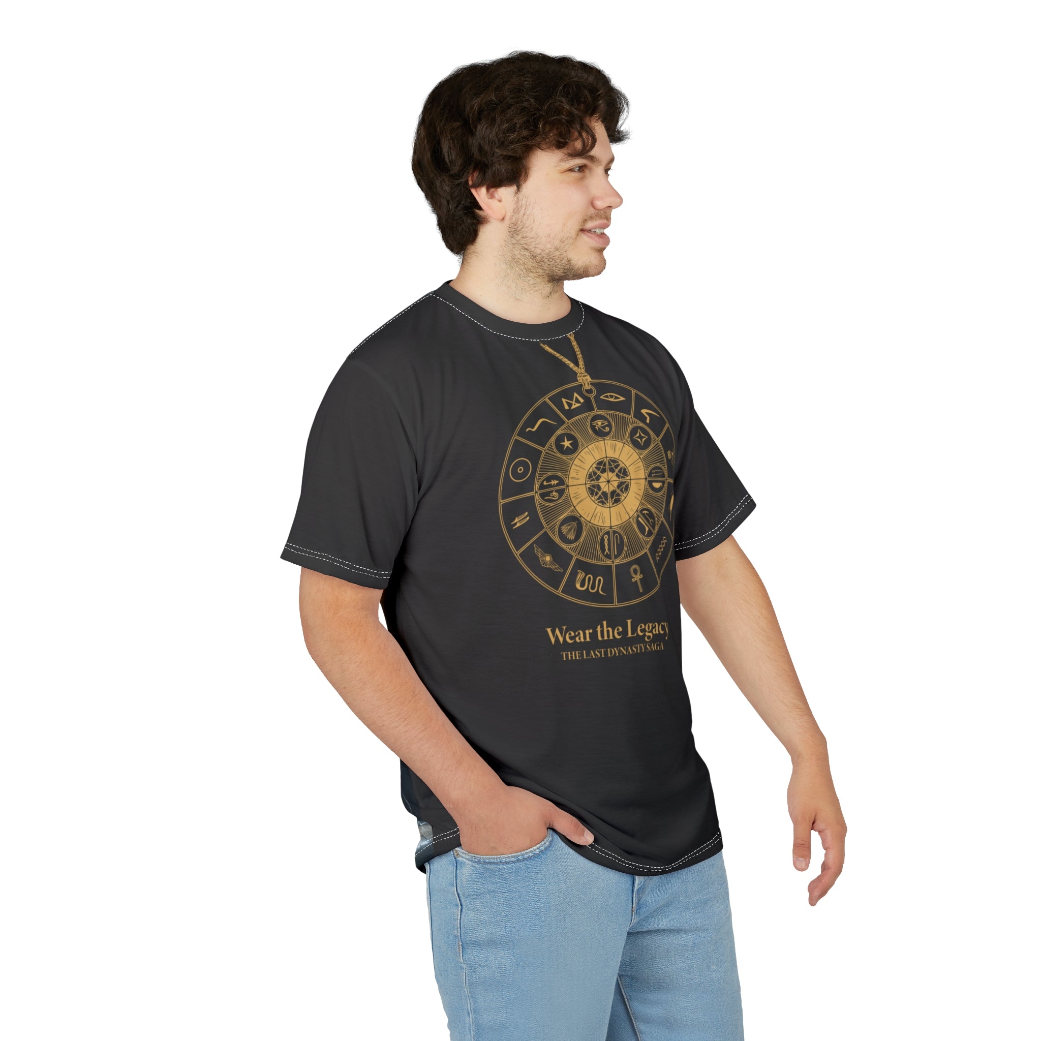 The Saga Compass Unisex Cut &amp; Sew Tee