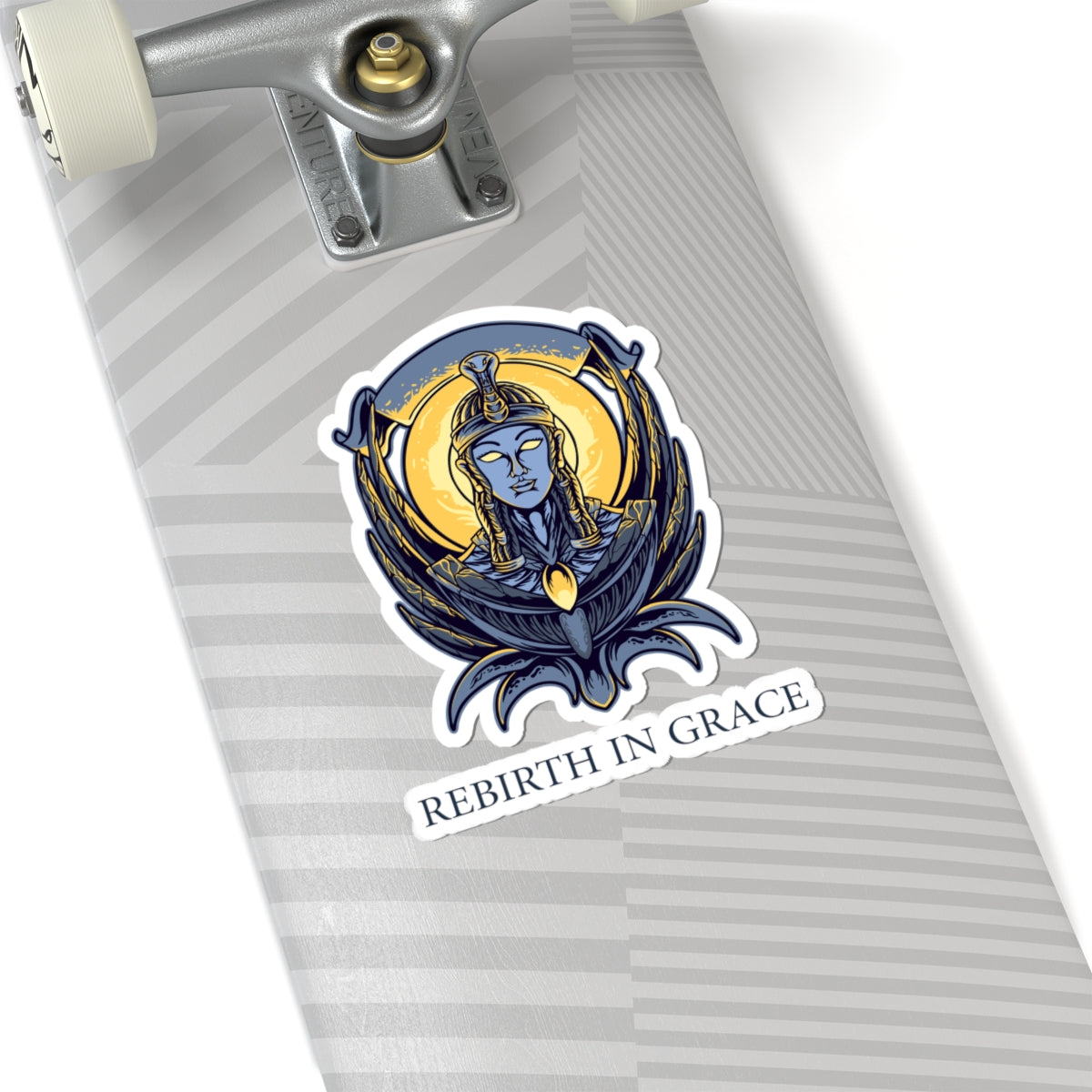 Last Dynasty Saga Sticker — Minimalist Retro Game Logo Kiss-Cut Sticker