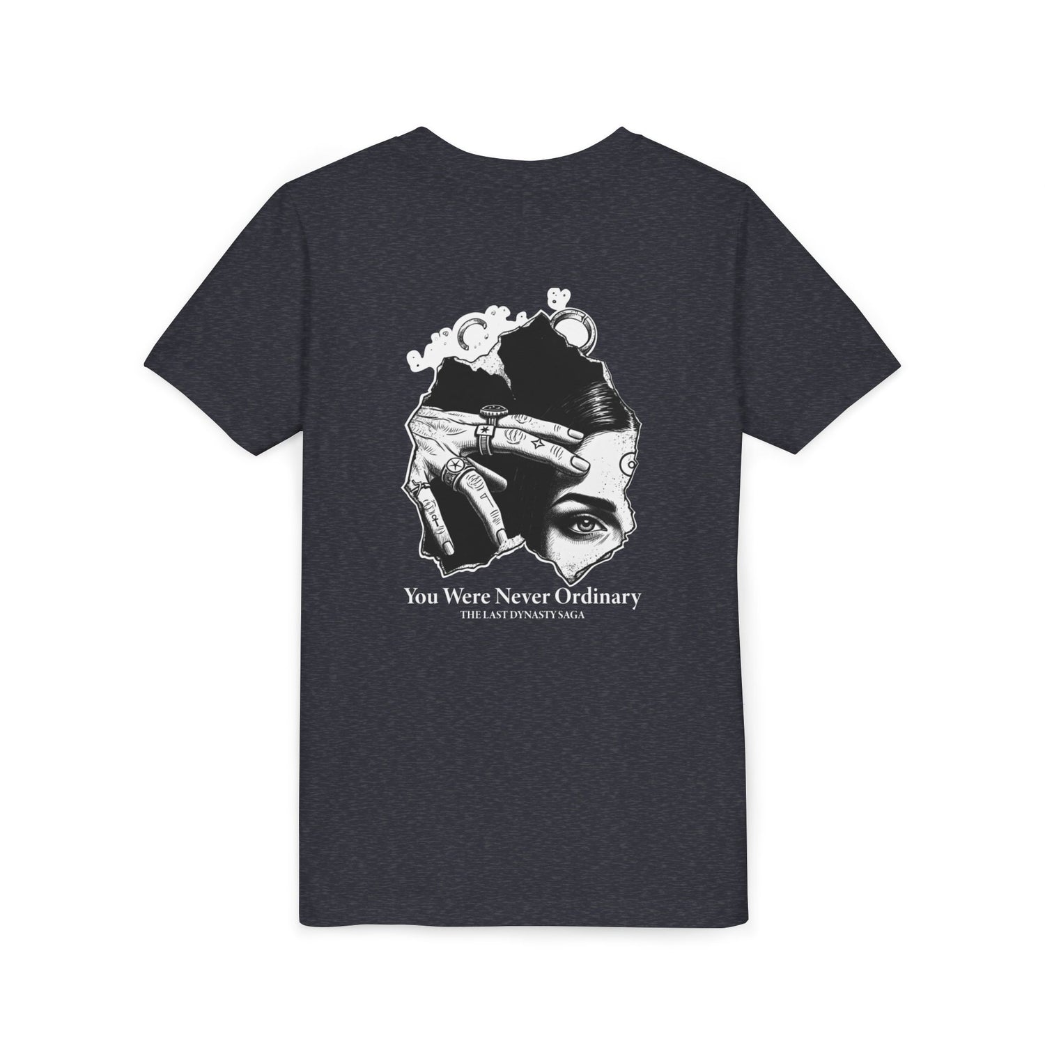 Youth Graphic Tee — THE SAGA Compass &amp; Abstract Hero&