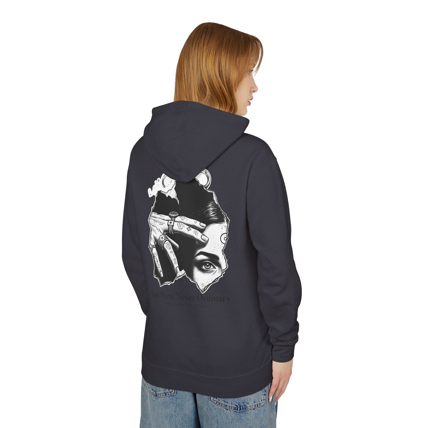 Reborn to Rule Snake &amp; Eye Graphic Hoodie — "You Were Never Ordinary"