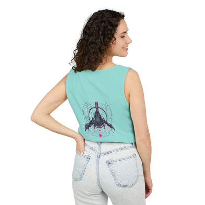 Scorpion Graphic Tank Top — Dark Cosmic Scorpion Art