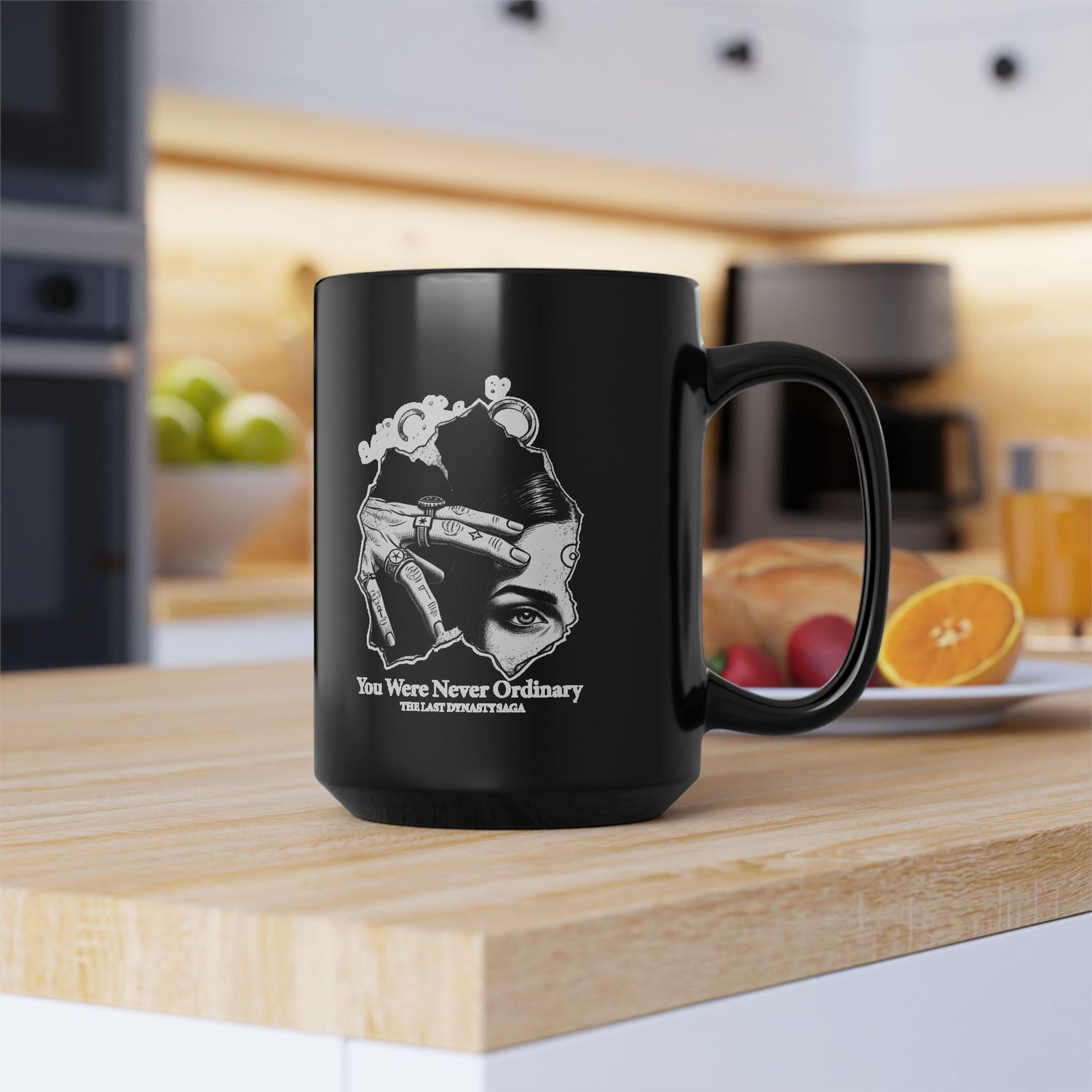 Black Ceramic Mug — &