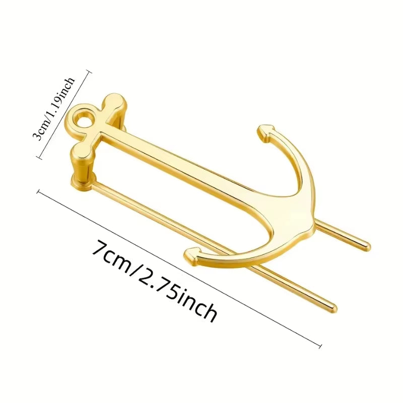 Metal Anchor Bookmark Page Holder Clip for Books, Journals &amp; Magazines