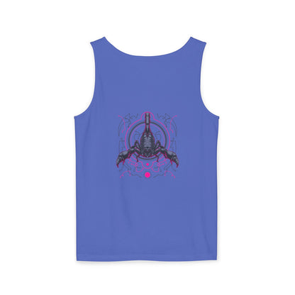Scorpion Graphic Tank Top — Dark Cosmic Scorpion Art