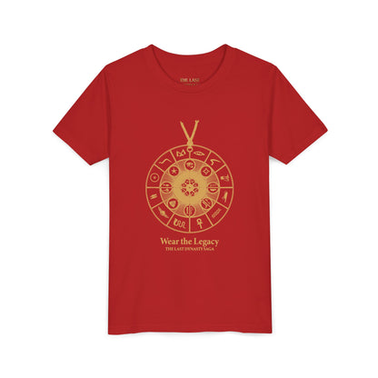 Youth Graphic Tee — THE SAGA Compass &amp; Abstract Hero&