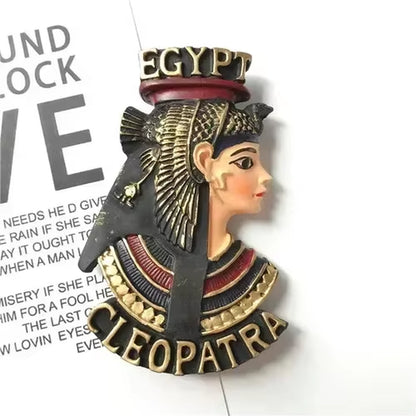 Egyptian Pharaoh &amp; Anubis Fridge Magnet Resin Souvenir Decorative Accent