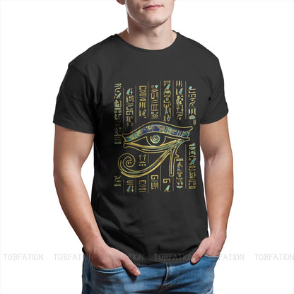 The Watcher’s Mark Eye of Horus Hieroglyphic T-Shirt