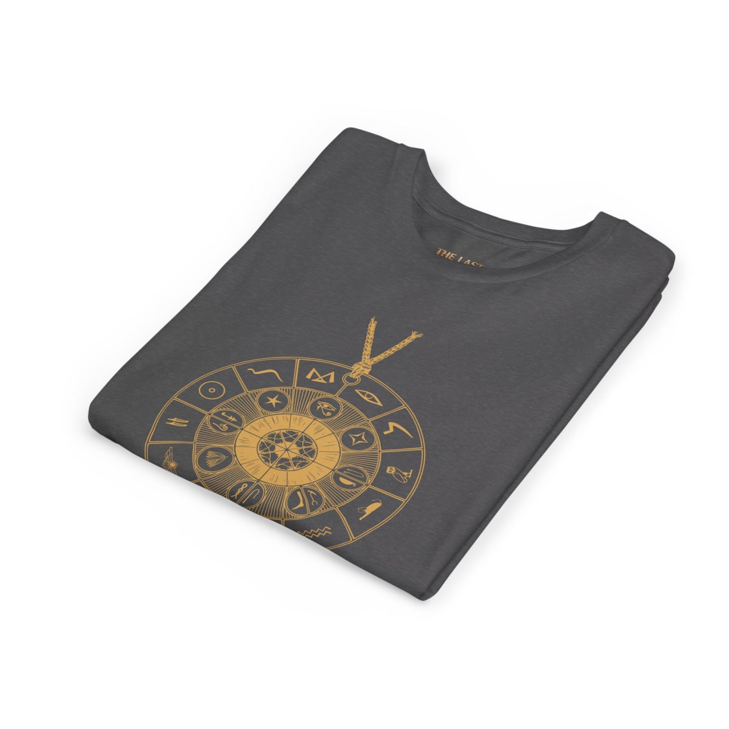 Youth Graphic Tee — THE SAGA Compass &amp; Abstract Hero&