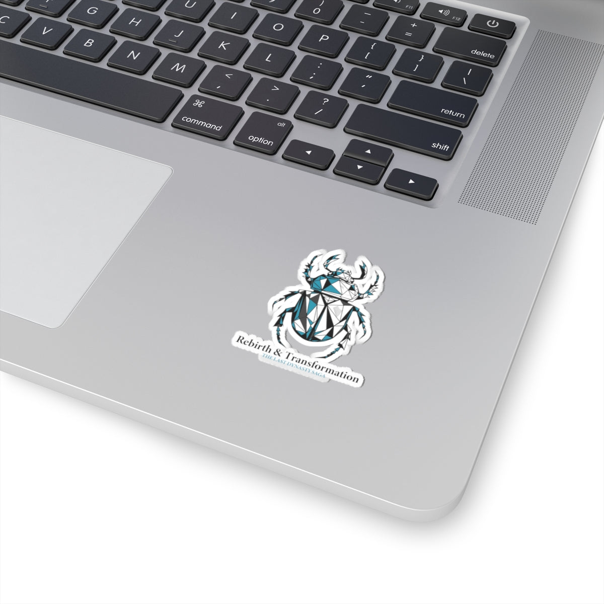 Last Dynasty Saga Sticker — Minimalist Retro Game Logo Kiss-Cut Sticker