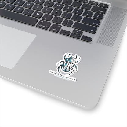 Last Dynasty Saga Sticker — Minimalist Retro Game Logo Kiss-Cut Sticker