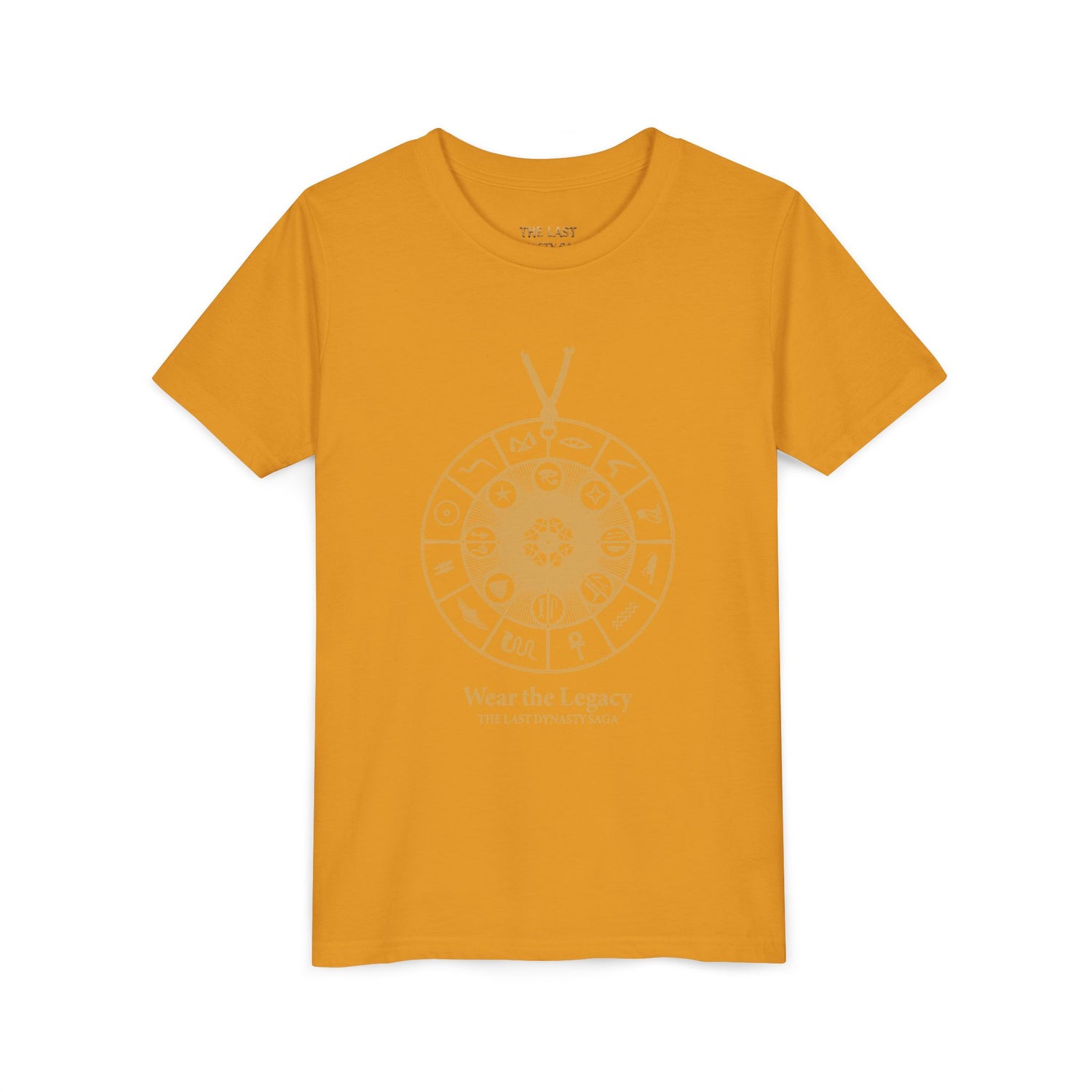 Youth Graphic Tee — THE SAGA Compass &amp; Abstract Hero&
