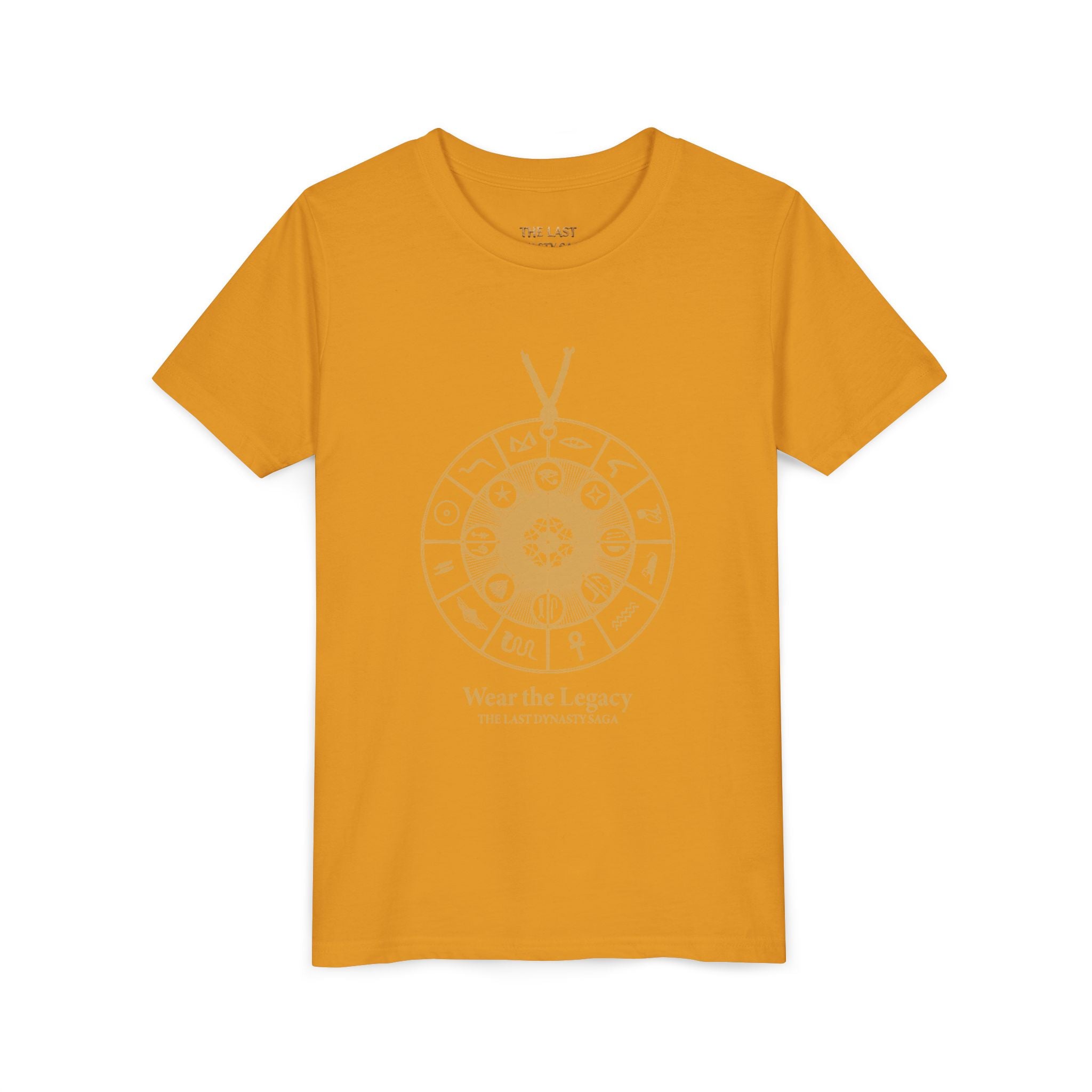 Youth Graphic Tee — THE SAGA Compass &amp; Abstract Hero&