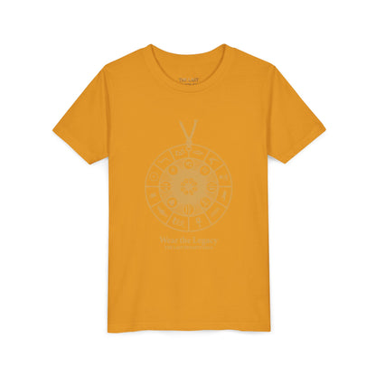 Youth Graphic Tee — THE SAGA Compass &amp; Abstract Hero&