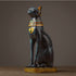 Temple Sentinel – Bastet Guardian Sculpture -  Grace. Watchfulness. Protection.