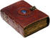 Vintage Leather Journal with Semi-Precious Stone Lock Closure • 240 Deckled Pages • 7 × 5 Inches